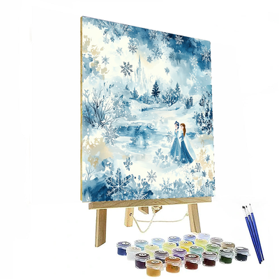 Frozen Kingdom Fun - Disney Inspired Numbered Painting Kits