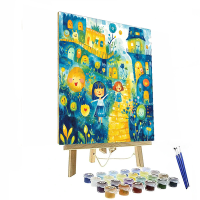 Inside Out Joyful Emotions - Disney Inspired Numbered Painting Kits