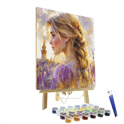 Rapunzel's Dreamy Tower - Disney Inspired Paint By Numbers Kits