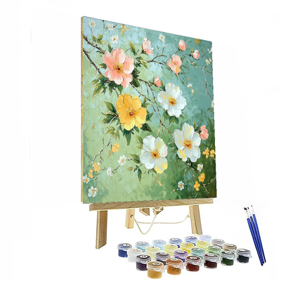 Renoir Inspired Dreamy Blossoms  Paint By Number