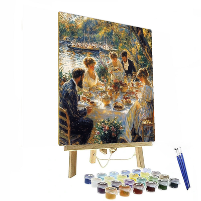 Renoir Inspired Lively Conversations  Numbered Painting Kits