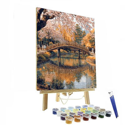 Shinjuku Gyoen National Garden - Tokyo, Japan Numbered Painting Kits