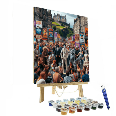 Edinburgh Festival Fringe - Scotland Paint By Numbers Art