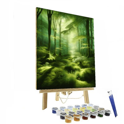 Dreamy Woodland Wander Numbered Painting Kits