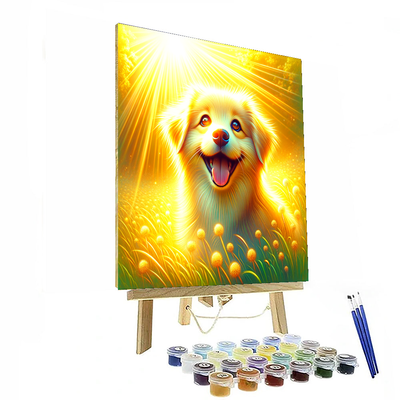 Canine Companions Delight Painting Number Kit