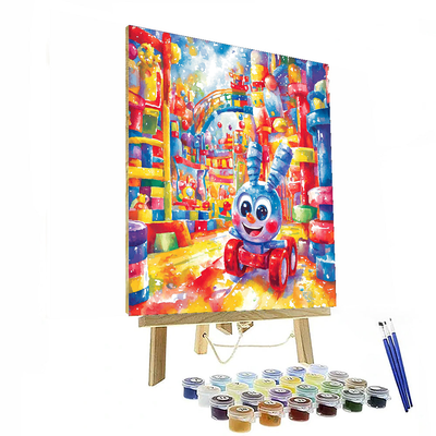 Forky's Adventure In Toyland - Disney Inspired Paint By Color