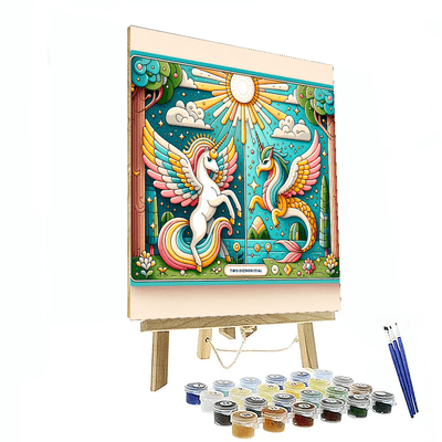 Mythical Creatures Unite Paint By Number