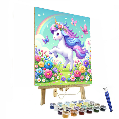 Enchanted Unicorn Dreams Painting By Numbers Kit