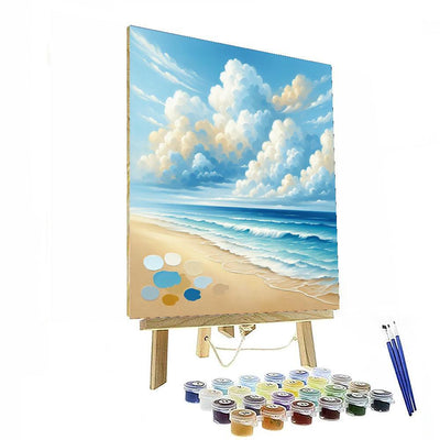 Timeless Coastal Serenity Painting Number Kit