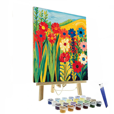 Henri Matisse Inspired Garden Of Joy  Painting By Numbers Kit