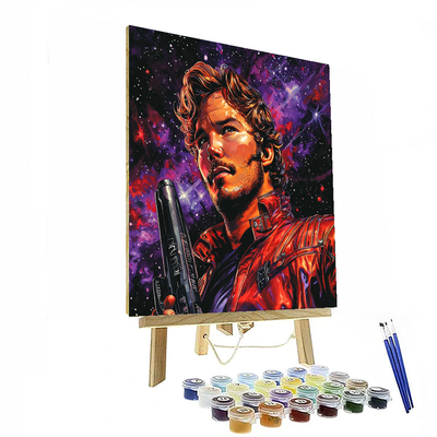 Chris Pratt: Guardians And Jurassic Giants Painting Number Kit