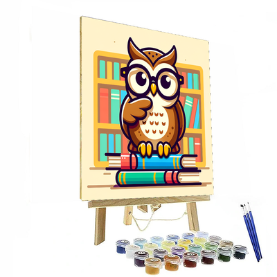 Wise Owl Library Paint By Numbers Kits