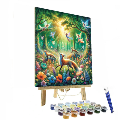 Adventure In The Enchanted Woods DIY Paint By Numbers