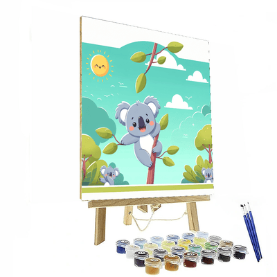 Adventure Time Koala Numbered Painting Kits