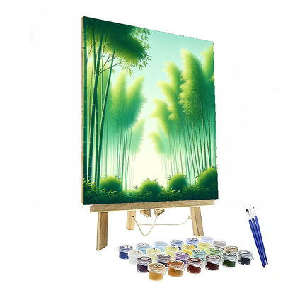 Soothing Bamboo Harmony Paint By Numbers Kits