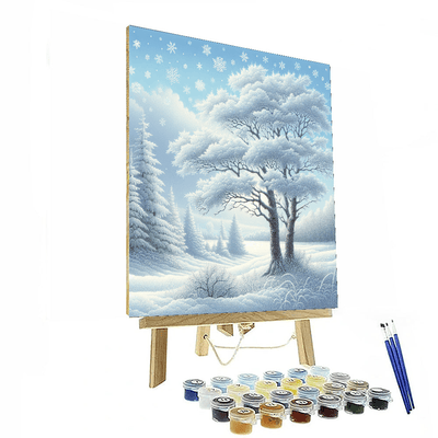 Ethereal Winter Wonderland Numbered Painting Kits