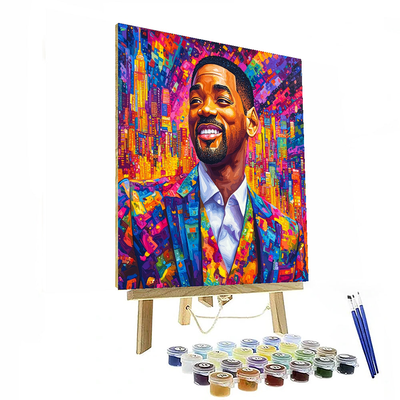 Will Smith: The Charismatic Pursuer Of Happiness Paint By Numbers