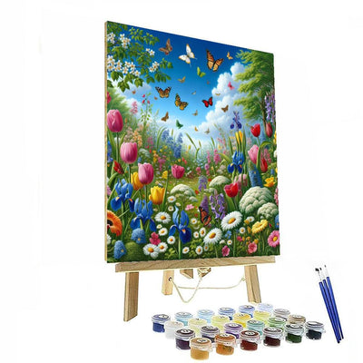 Enchanting Spring Awakening Paint By Numbers Art