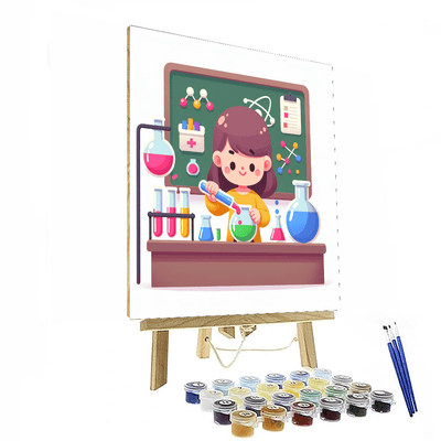 Little Scientist's Lab Numbered Painting Kits