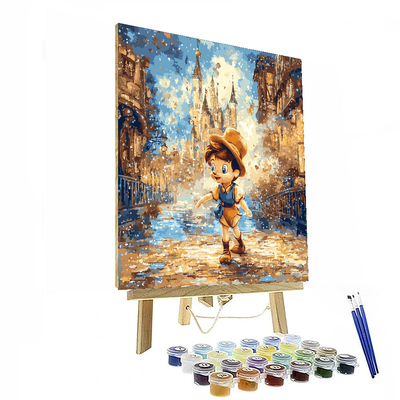 Pinocchio's Journey To Truth - Disney Inspired Painting Number Kit