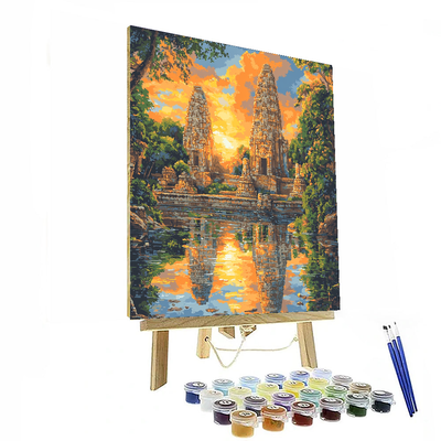 Angkor Wat - Siem Reap Numbered Painting Kits