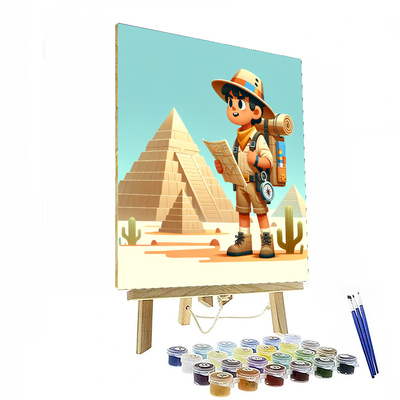 Ancient Egypt Explorer Paint By Numbers