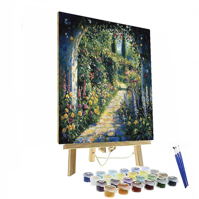 Pierre-Auguste Renoir Inspired Secret Garden Escape  Numbered Painting Kits