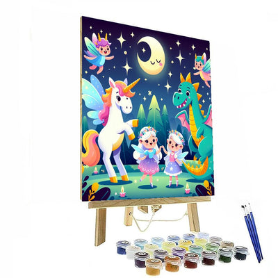 Magical Creatures Gala Paint By Color