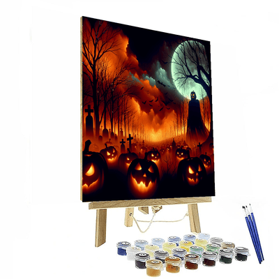 Halloween Delight Painting Number Kit