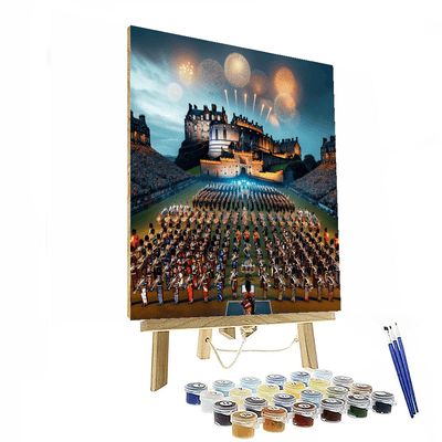 Edinburgh Tattoo - Scotland DIY Paint By Numbers