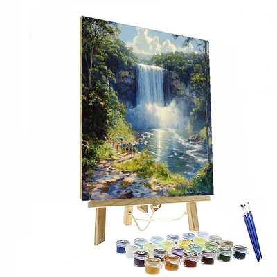 Angel Falls DIY Paint By Numbers