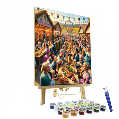 Wurstmarkt - Germany Paint By Numbers Art