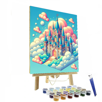 Castle On A Cloud Painting By Numbers Kit