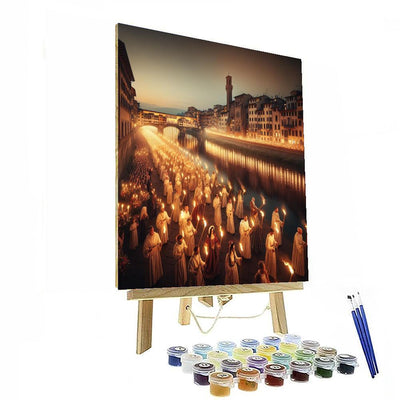 The Luminara Di San Ranieri Painting By Numbers Kit