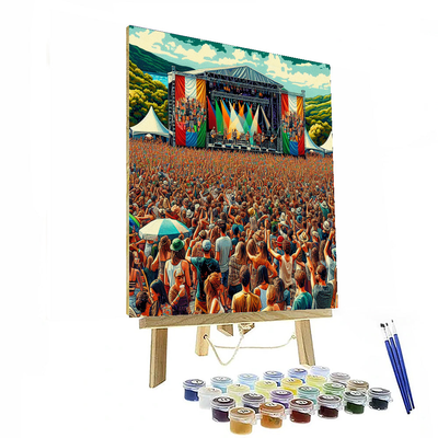 Isle Of Wight Festival - England Paint By Numbers Art