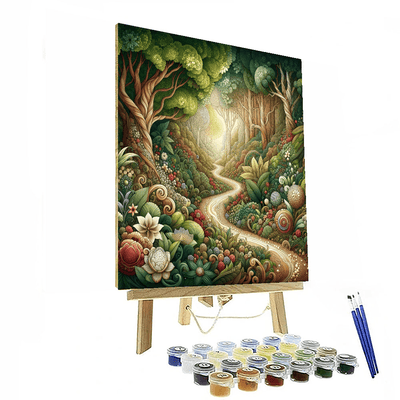 Dreamy Forest Adventure Paint By Numbers Art