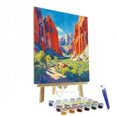 Red Rock Canyon Numbered Painting Kits