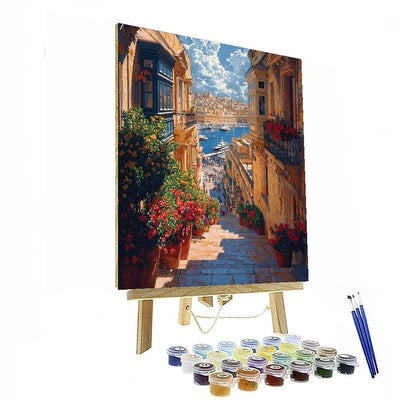 Valletta's Historic Streets Painting Number Kit