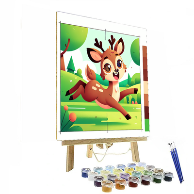 Dancing Deer Paint By Color