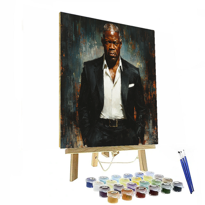 Samuel L. Jackson: The Voice Of Authority In Film Paint By Numbers Art