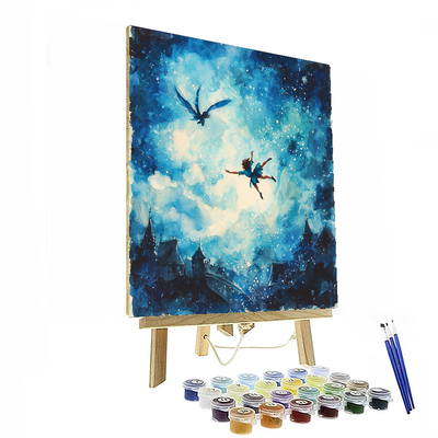 Peter Pan's Adventure In The Skies - Disney Inspired Numbered Painting Kits