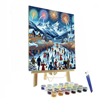 Winter Festival - Queenstown Painting Number Kit