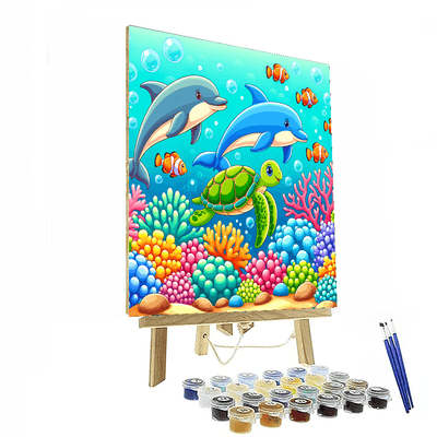 Charming Ocean Life Paint By Number