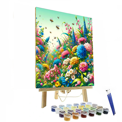 Magical Flower Garden Number Painting