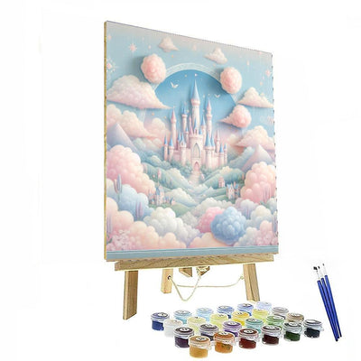 Fairy Tale Castle Dreamscape DIY Paint By Numbers