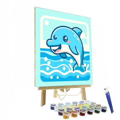 Dreamy Dolphin Paint By Numbers Kits