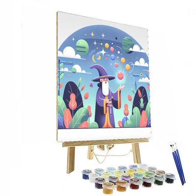 Whimsical Wizardry DIY Paint By Numbers