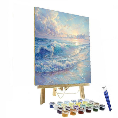 Zhao Mengfu Inspired Dreamscape Of Tranquility  Painting By Numbers Kit