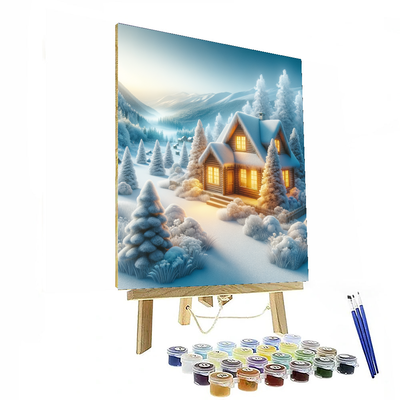 Warm Cozy Cabin Paint By Numbers