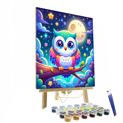 Dreamy Moonlit Adventure Painting By Numbers Kit